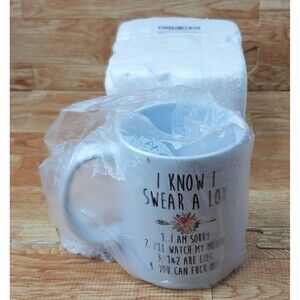 I Know I Swear A Lot Coffee Mug So You Can F.... Off